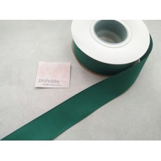 Лента репсовая 25 мм, цвет изумрудный №249